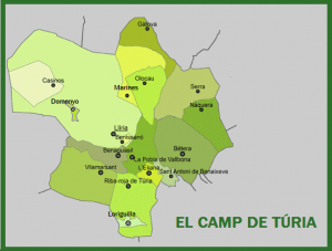Carte du Camp de Turia