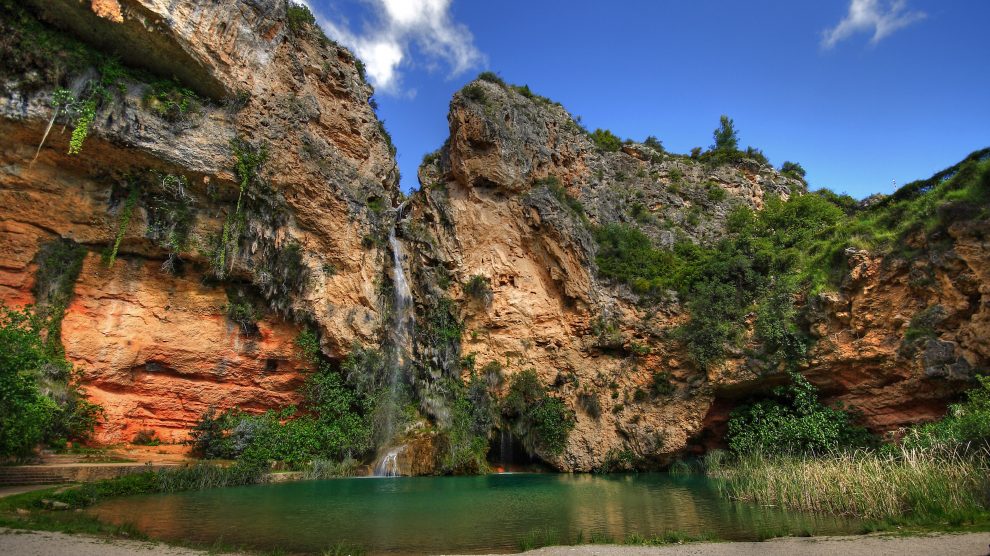 La cascade de la Cueva del Turche