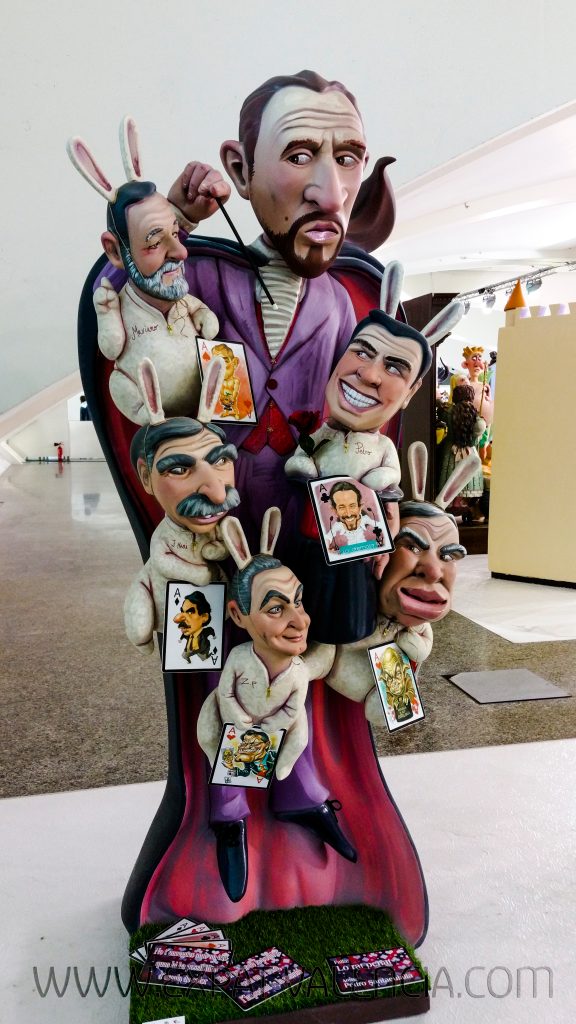 Scénette satyrique Fallas 2016