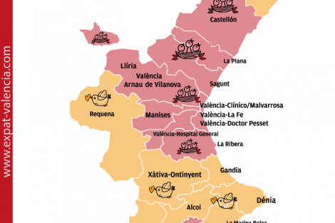 Carte du déconfinement par étapes dans la Communauté Valencienne