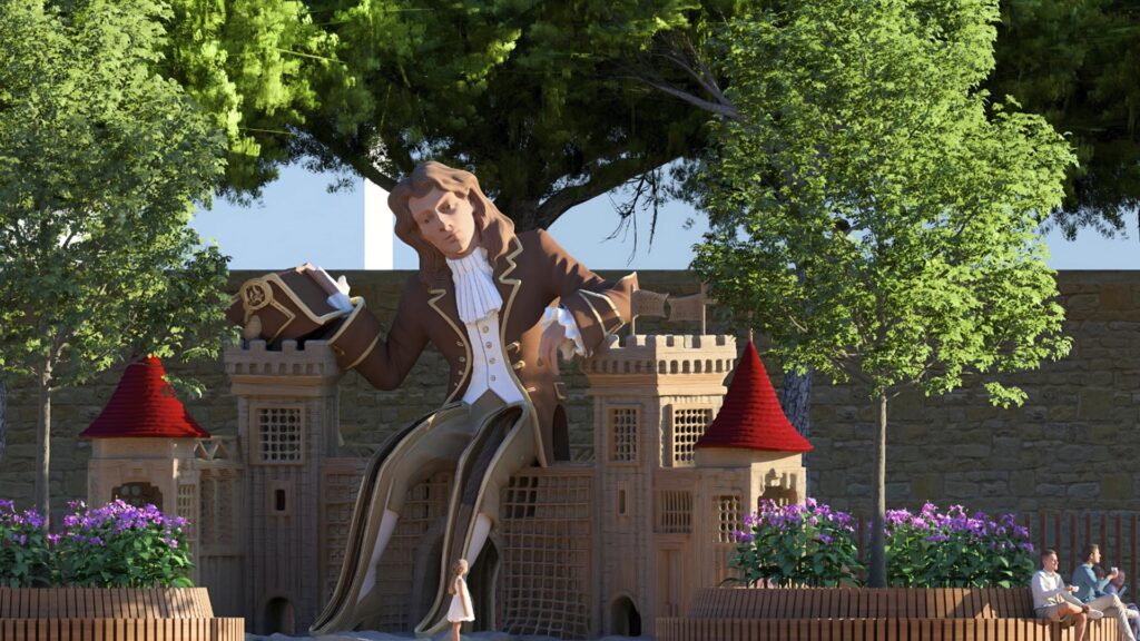 Illustration du nouveau Gulliver de Valencia
