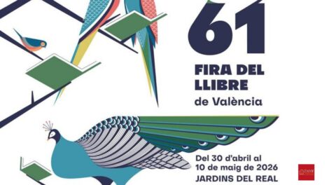 Affiche Foire du livre 2026 Valencia Espagne